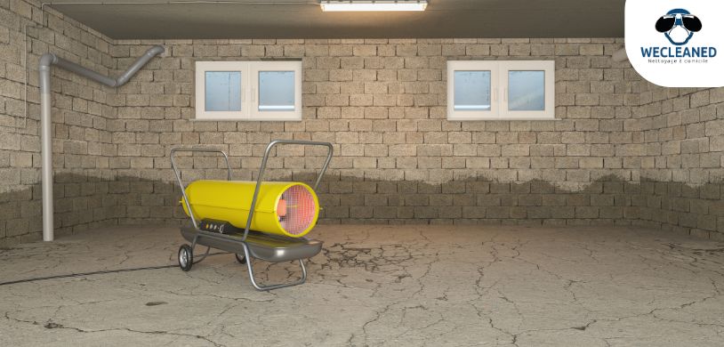 assécher une cave après une inondation