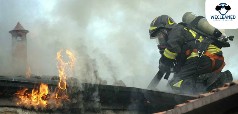enlever l’odeur de fumée après un incendie