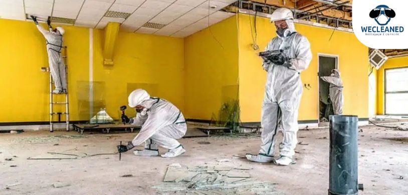 entreprise de nettoyage après un sinistre