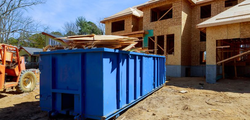location d’une benne pour vider une maison