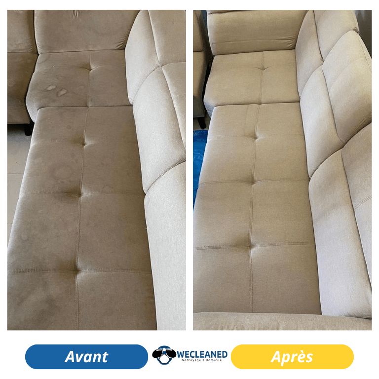 Canapé d'Angle Beige