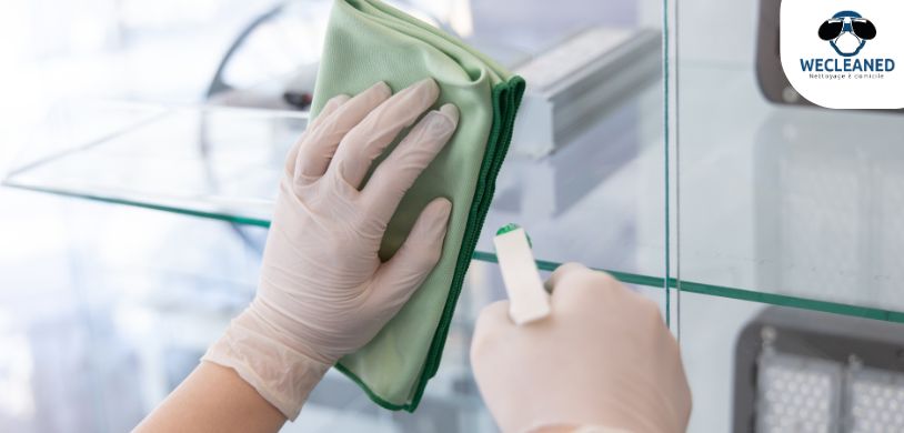 propreté pour une boutique impeccable