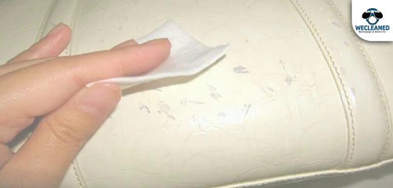 Comment enlever tache de stylo sur cuir?