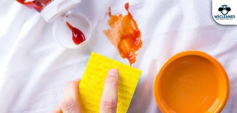Comment enlever tache de sauce tomate?