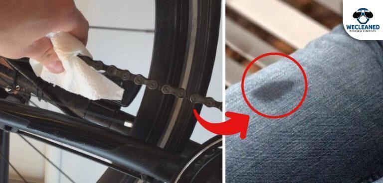 Comment enlever une tache de graisse de vélo ?