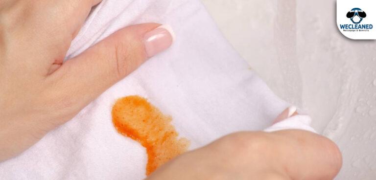 Comment enlever une tache de sauce soja ?