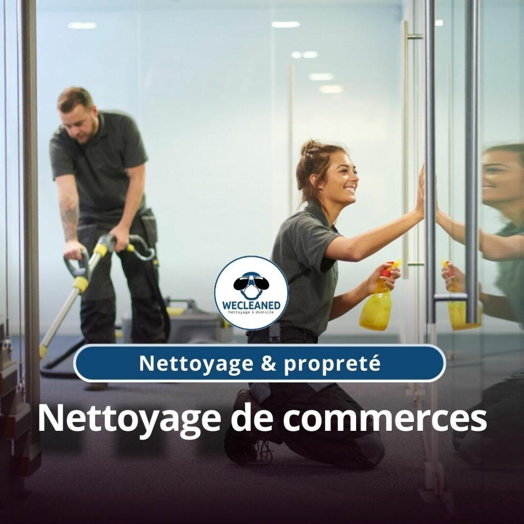 Nettoyage magasin et commerce Goussainville 95190