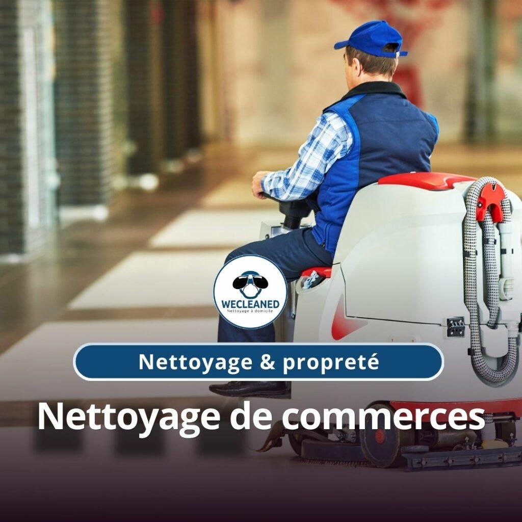 Nettoyage magasin et commerce Goussainville 95190
