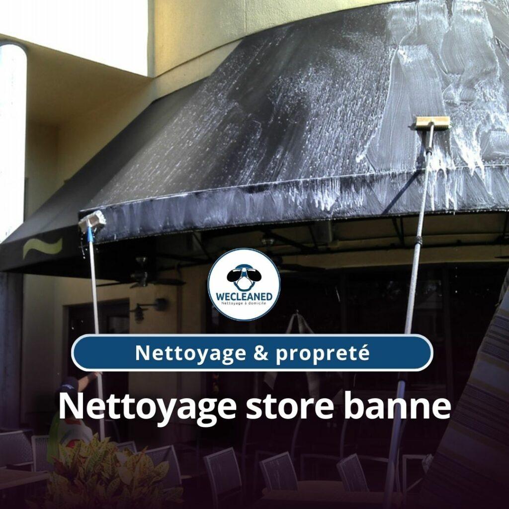Nettoyage de Store Banne Villiers-sur-Marne 94350