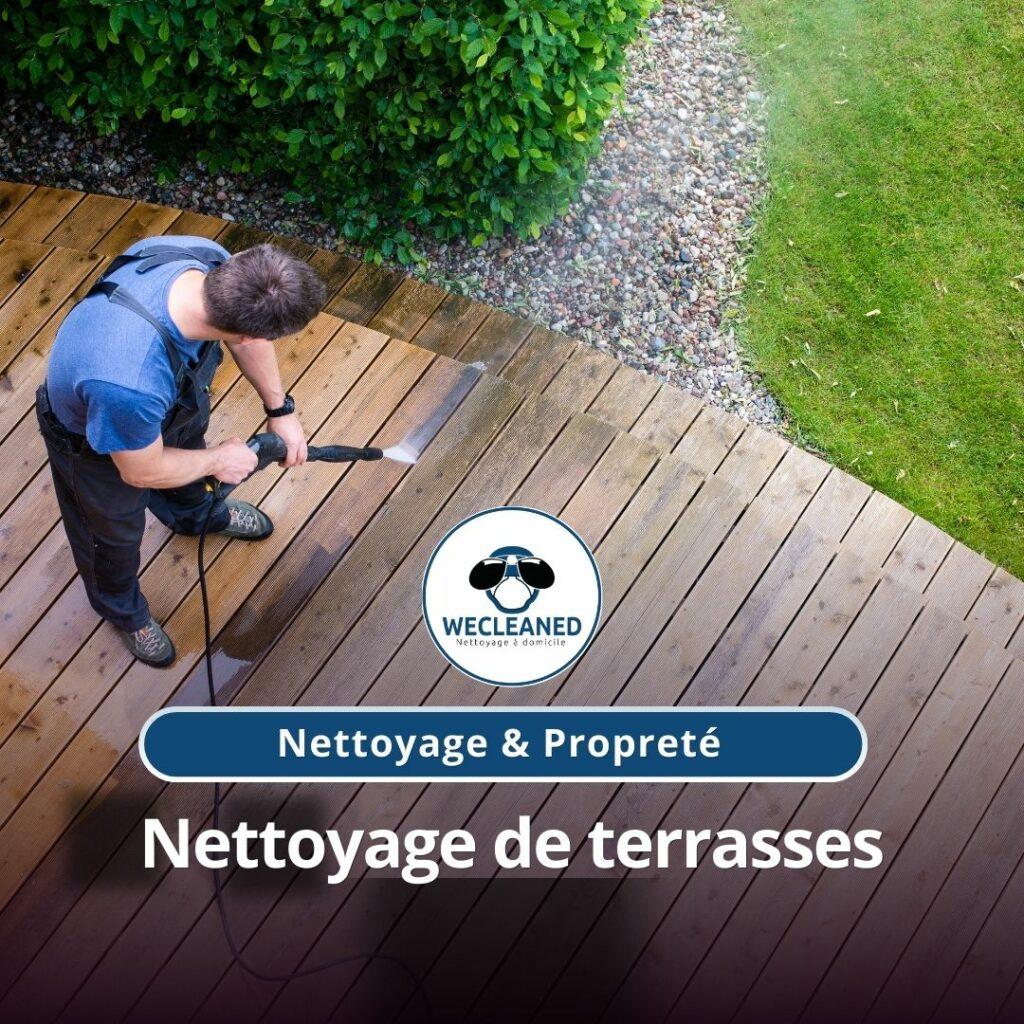 Nettoyage de terrasses Paris (75)