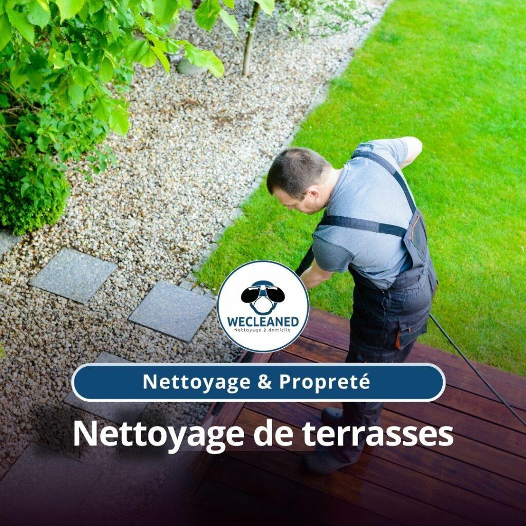 Nettoyage de terrasses Paris (75)