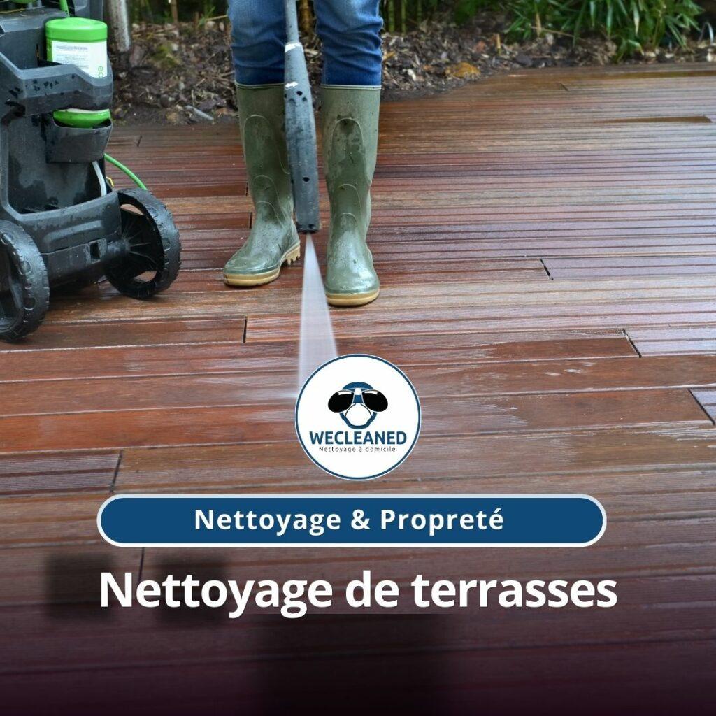 Nettoyage de terrasses Paris (75)