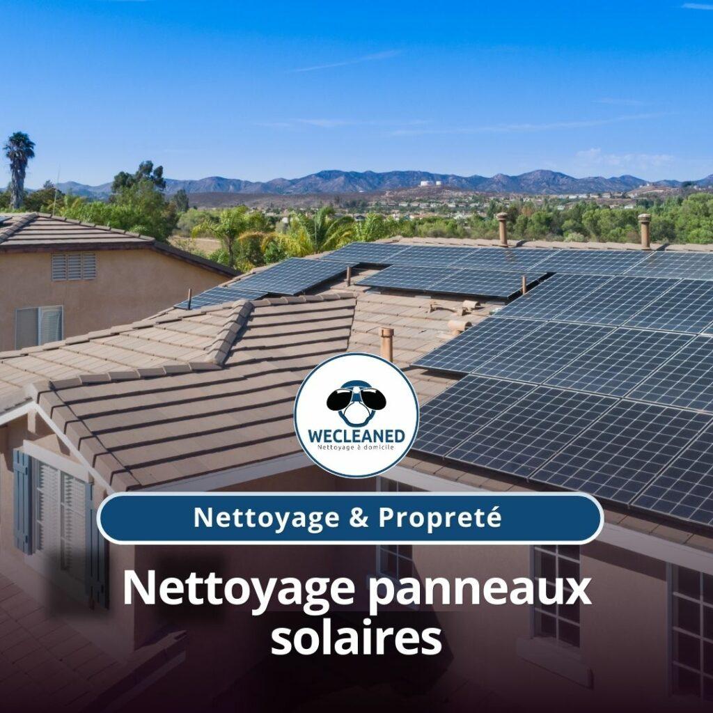 Nettoyage panneaux solaires Verrières-le-Buisson (91370) | WeCleaned