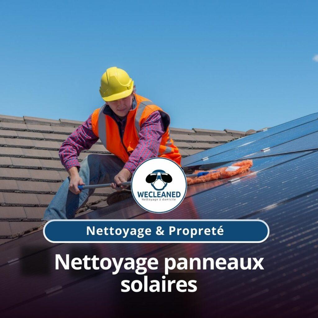 Nettoyage panneaux solaires Paris (75)