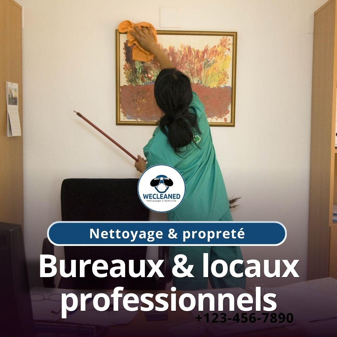 Ménage de bureau Paris