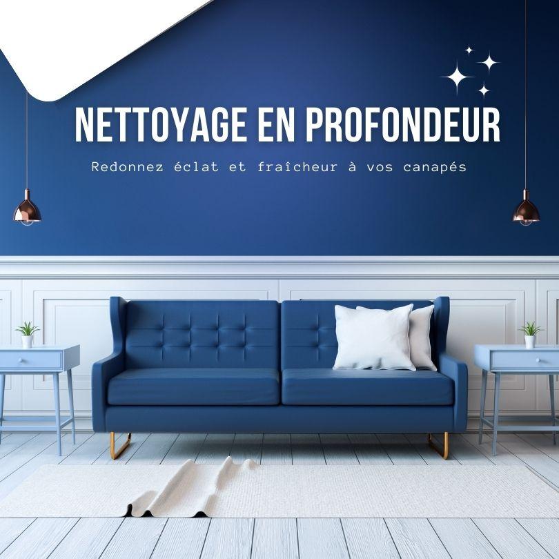 Entreprise de nettoyage de canapé-sofa et fauteuil à domicile