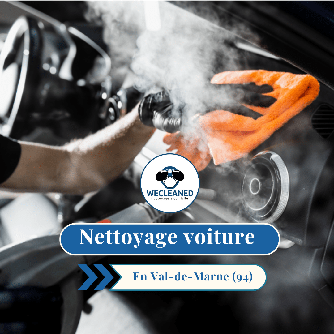 Nettoyage écologique d'une voiture à domicile dans le Val-de-Marne (94)