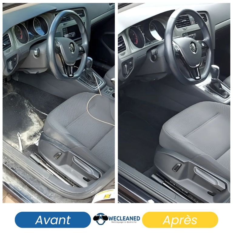 Jantes de voiture nettoyées et étincelantes
